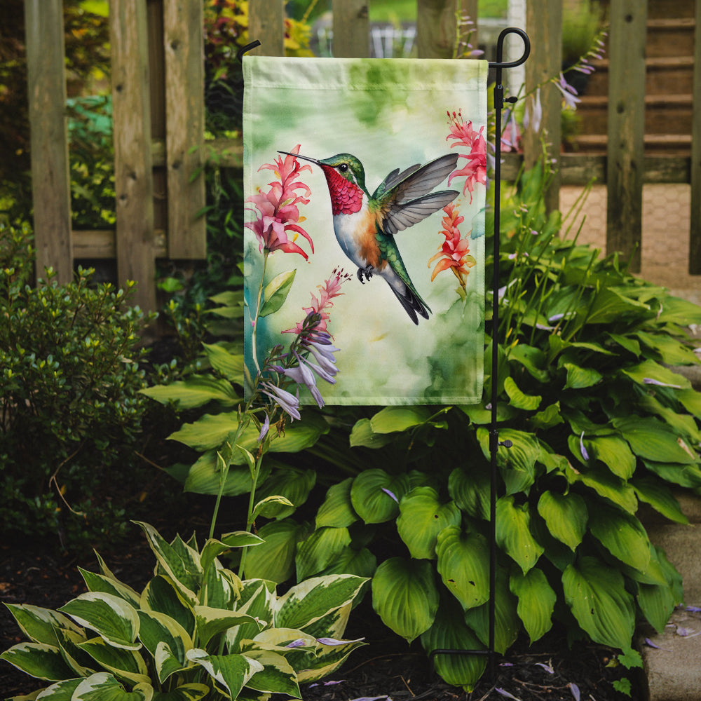 Broadtailed Hummingbird Garden Flag