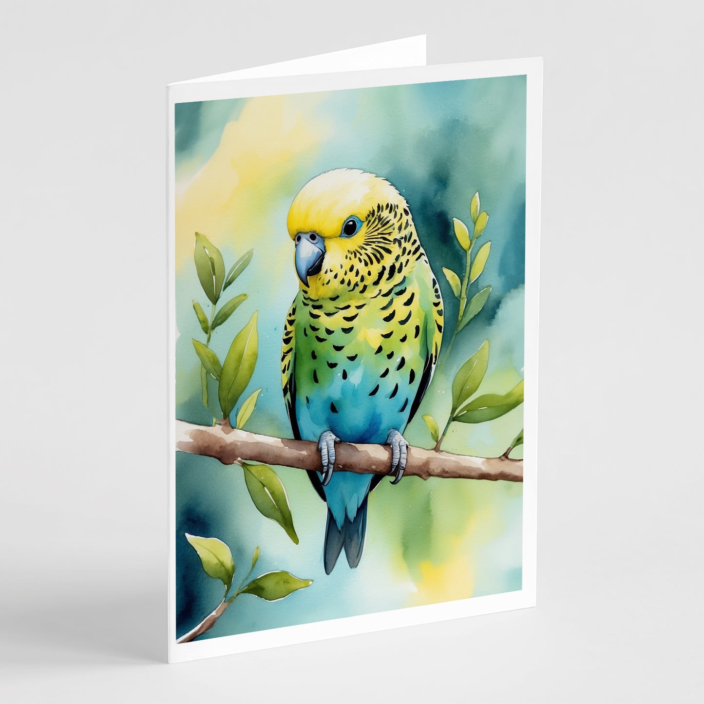 Buy this Budgerigar Greeting Cards Pack of 8