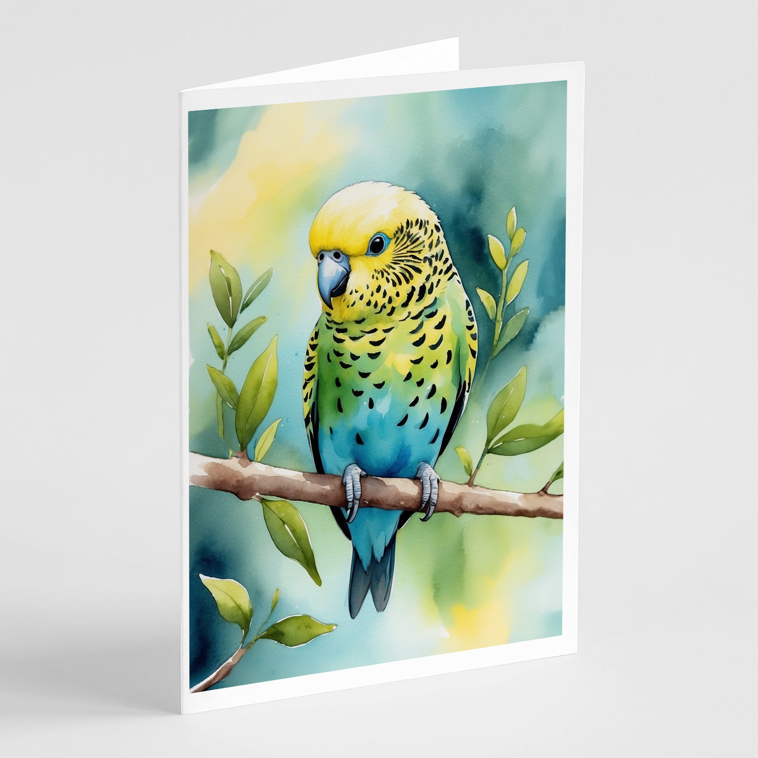 Buy this Budgerigar Greeting Cards Pack of 8