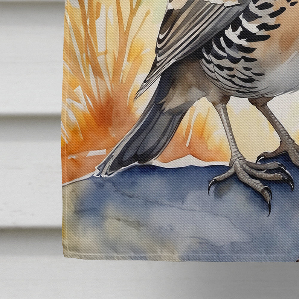 California Quail House Flag