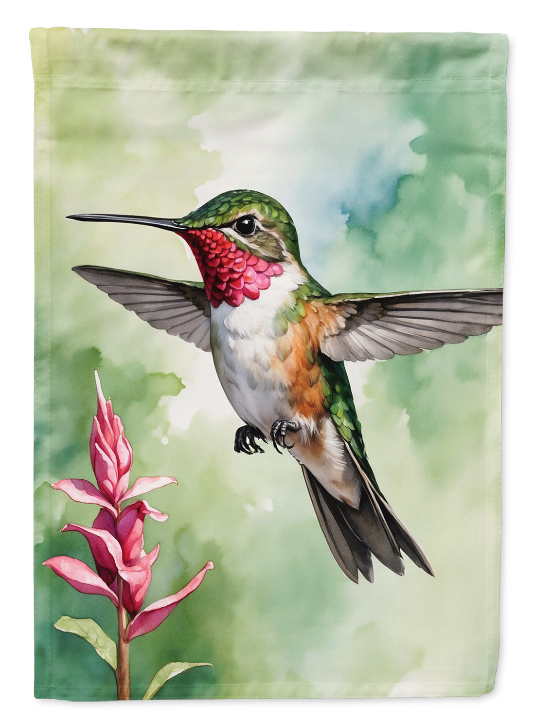 Buy this Calliope Hummingbird House Flag