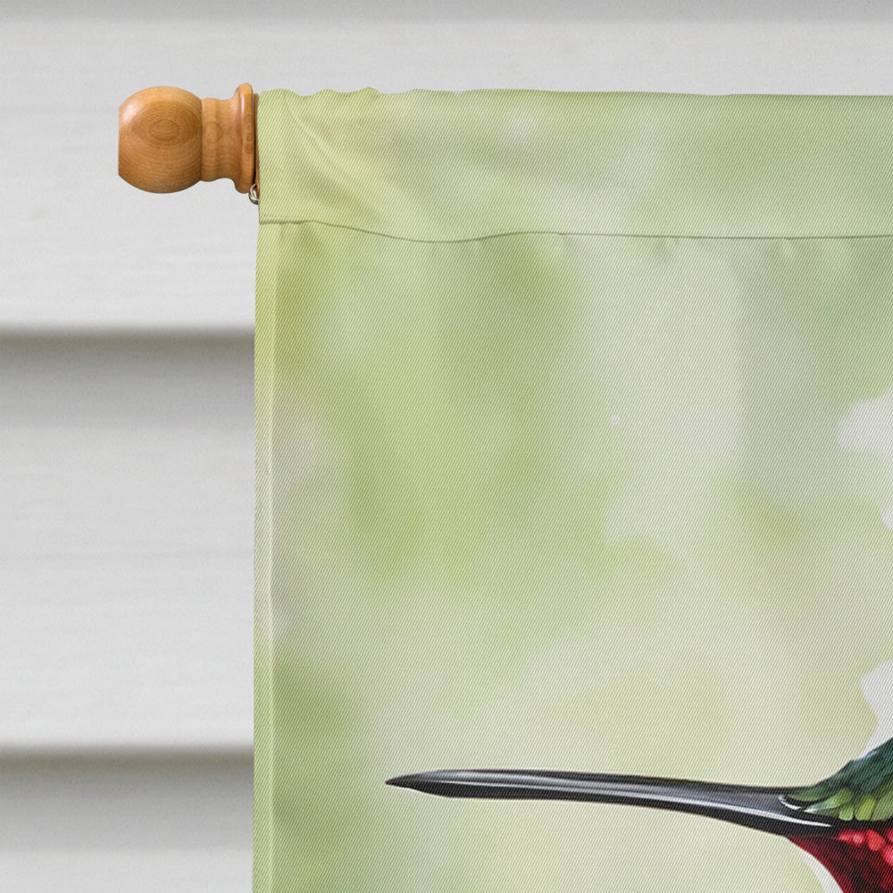 Calliope Hummingbird House Flag