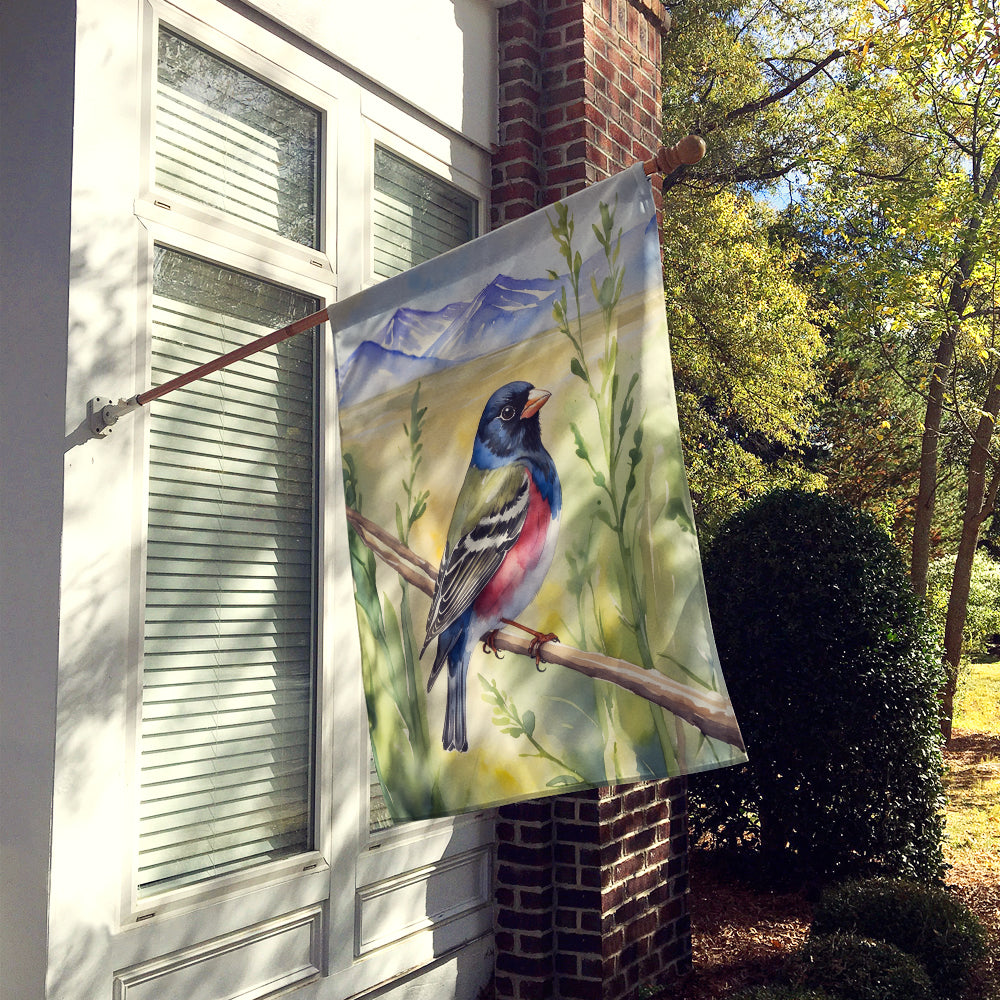 Colorado Lark Bunting House Flag