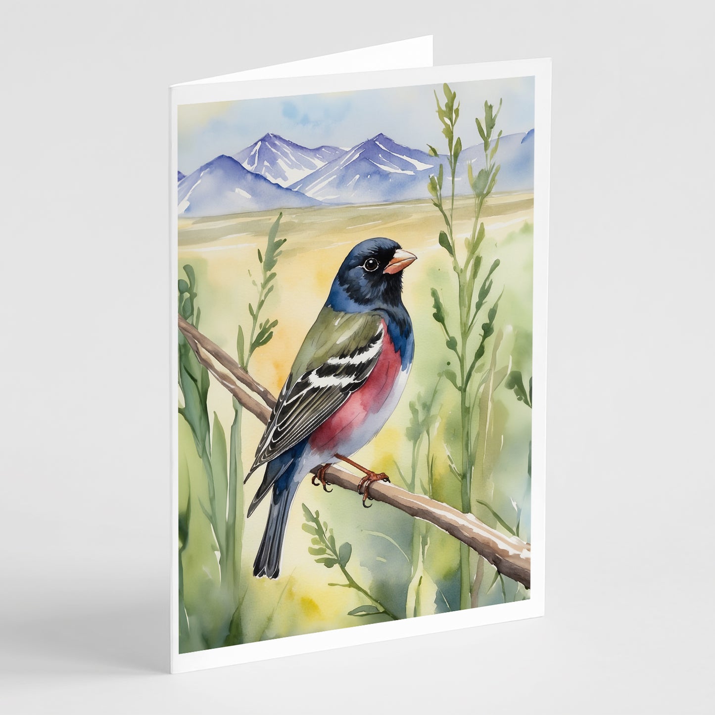 Buy this Colorado Lark Bunting Greeting Cards Pack of 8