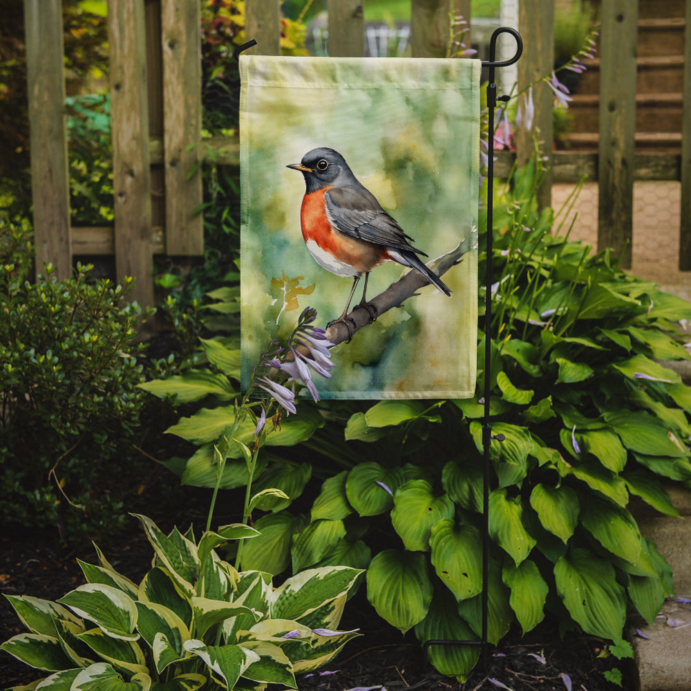 Connecticut American Robin Garden Flag