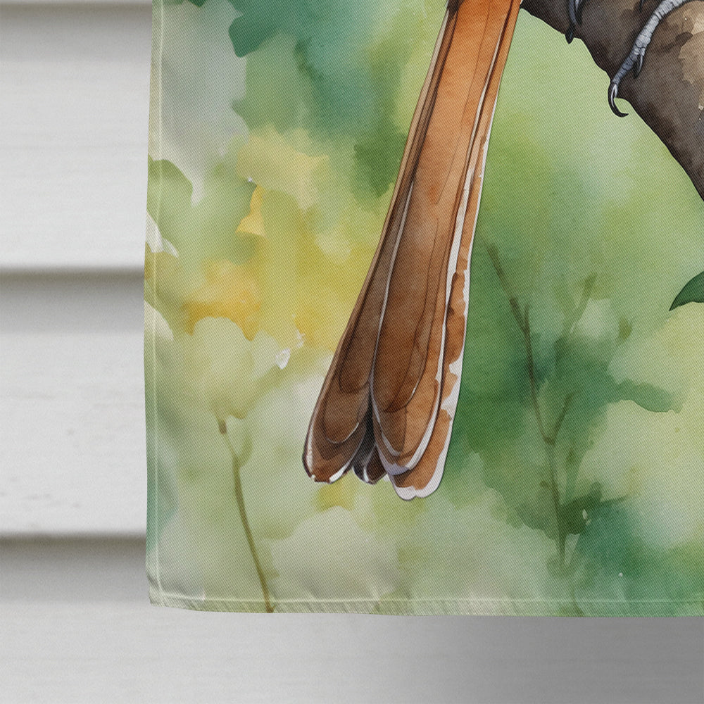 Georgia Brown Thrasher House Flag