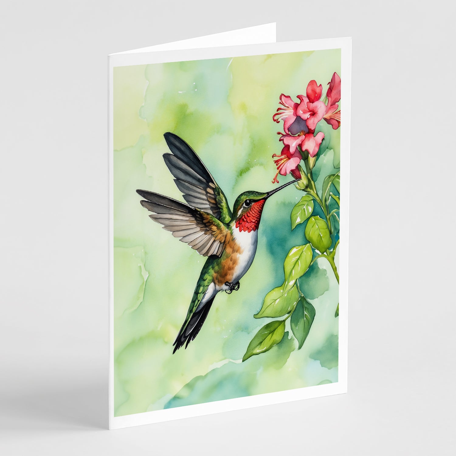 Buy this Rubythroated Hummingbird Greeting Cards Pack of 8