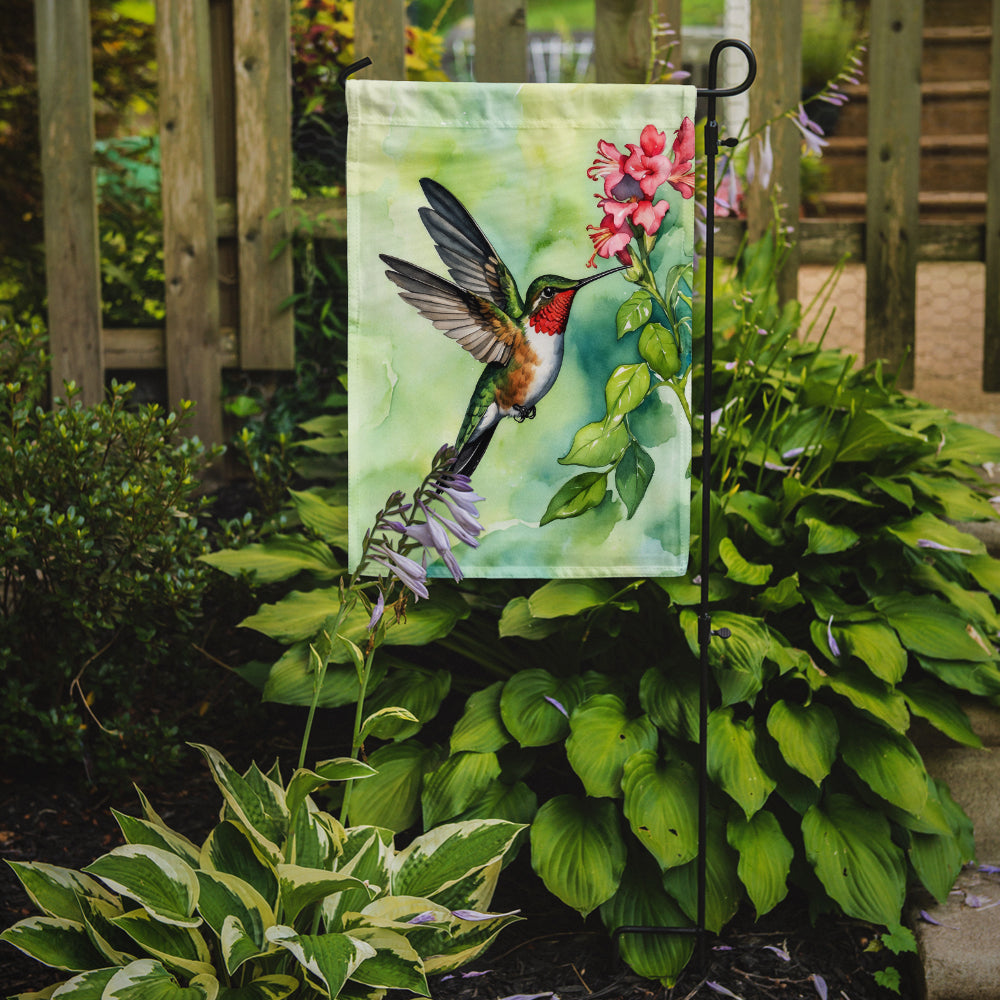 Rubythroated Hummingbird Garden Flag