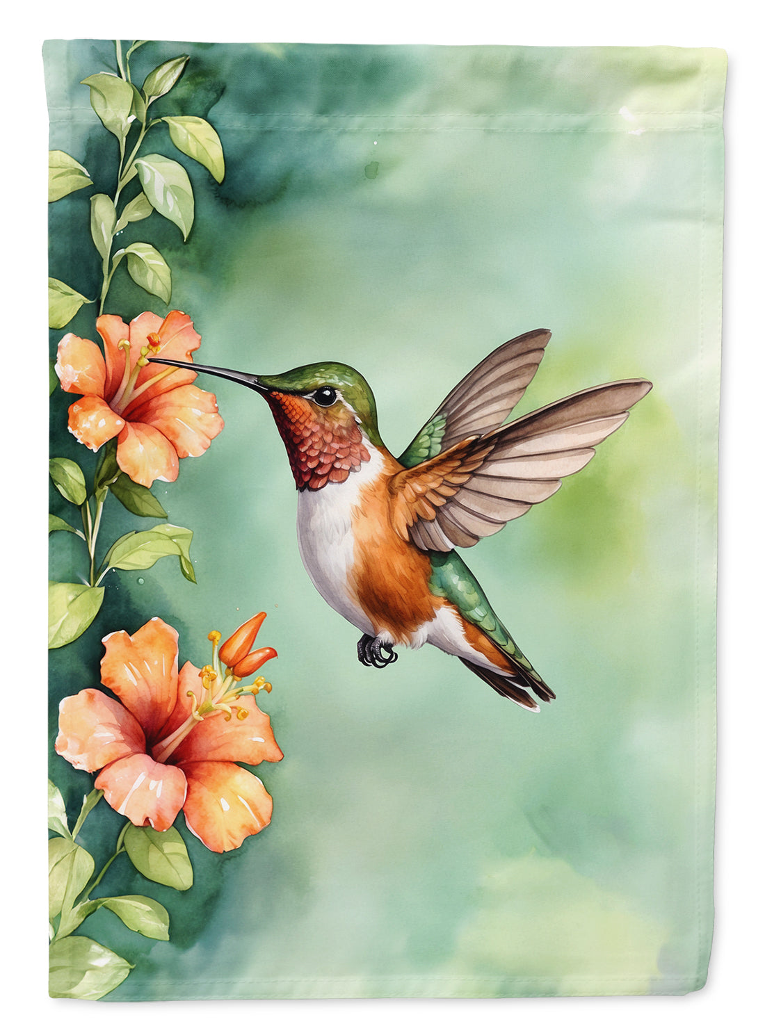 Buy this Rufous Hummingbird House Flag