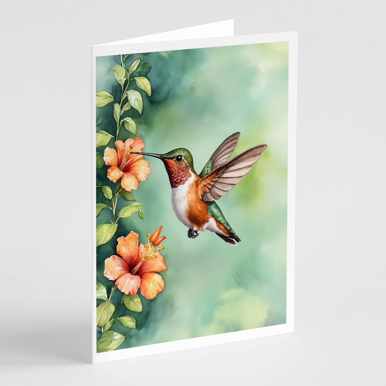 Buy this Rufous Hummingbird Greeting Cards Pack of 8