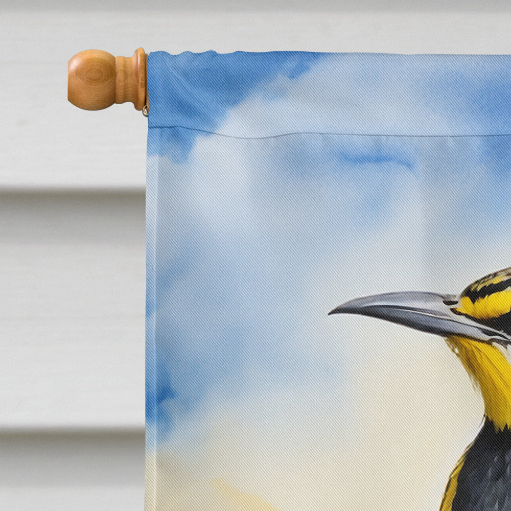 Kansas Western Meadowlark House Flag