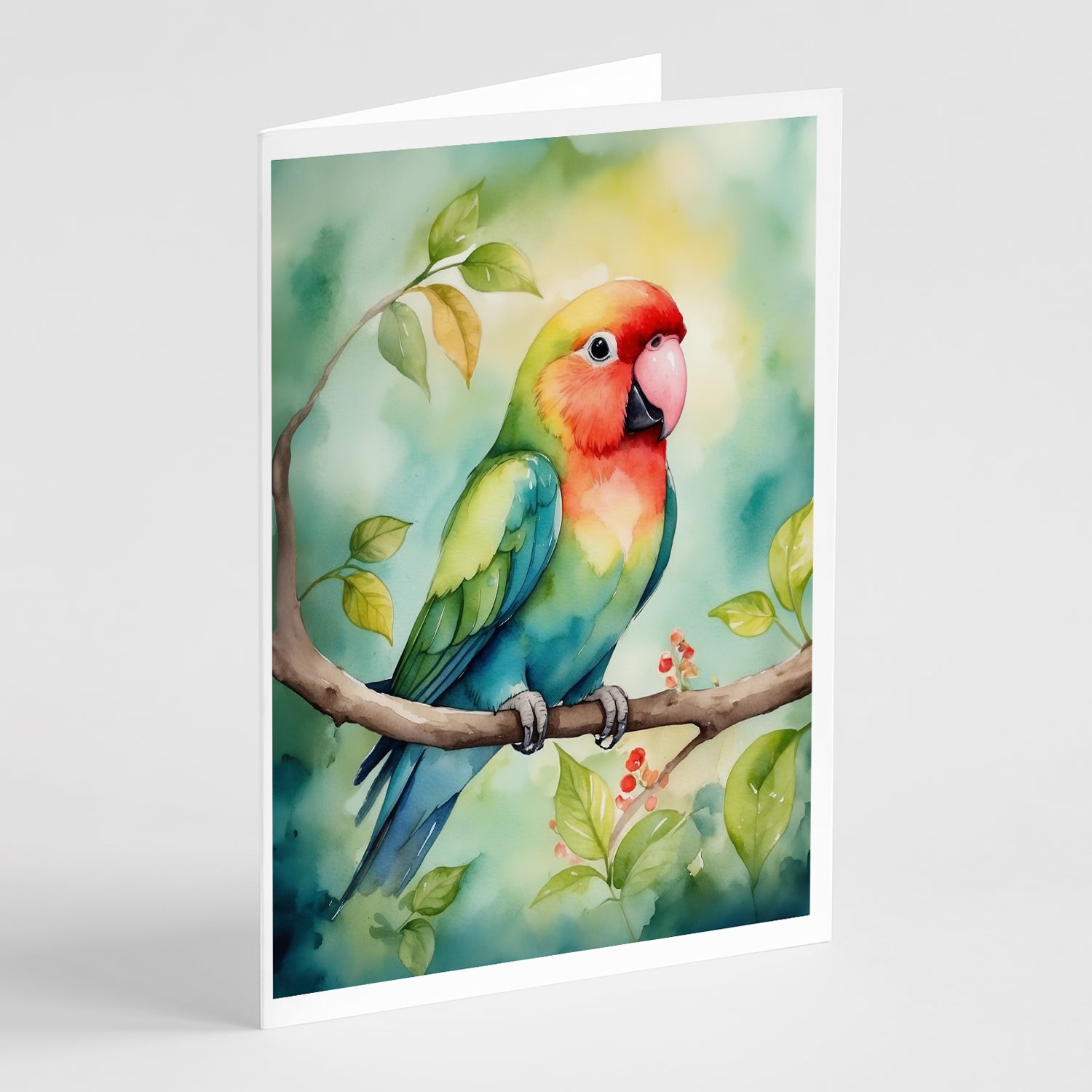 Buy this Lovebird Greeting Cards Pack of 8