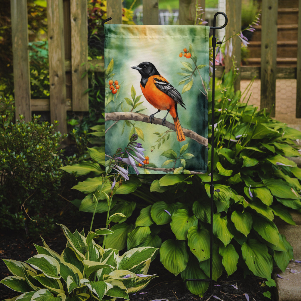 Maryland Baltimore Oriole Garden Flag