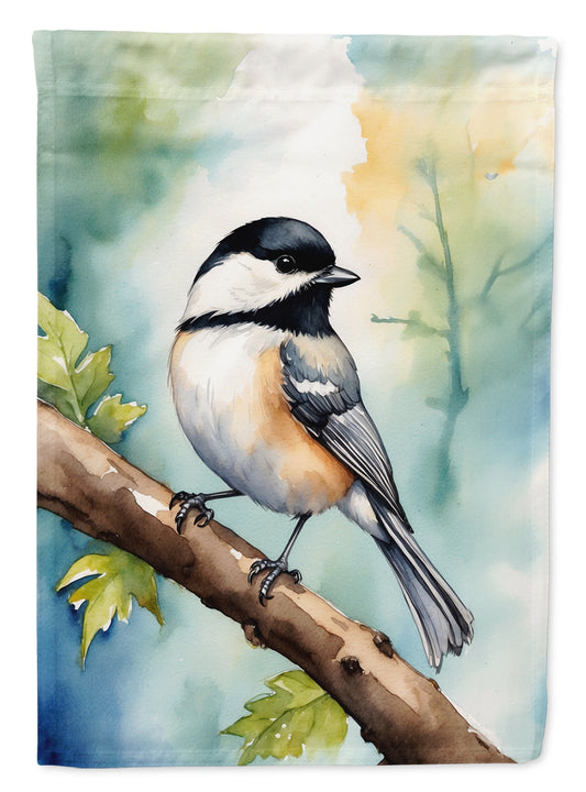 Buy this Massachusetts Blackcapped Chickadee House Flag