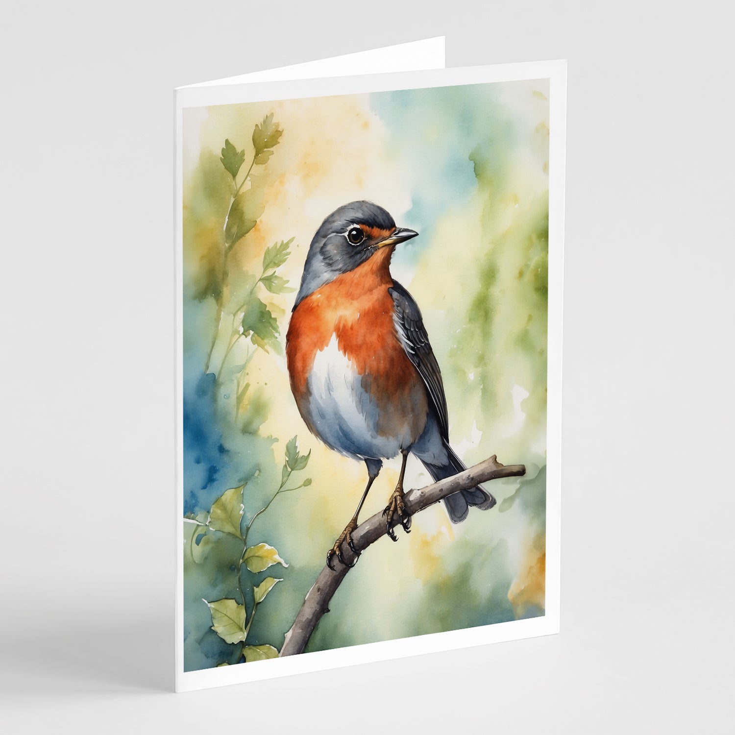Buy this Michigan American Robin Greeting Cards Pack of 8