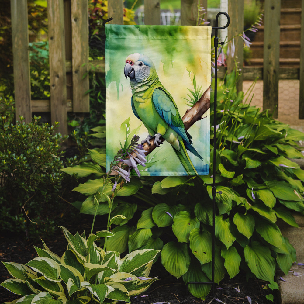 Monk Parakeet Garden Flag