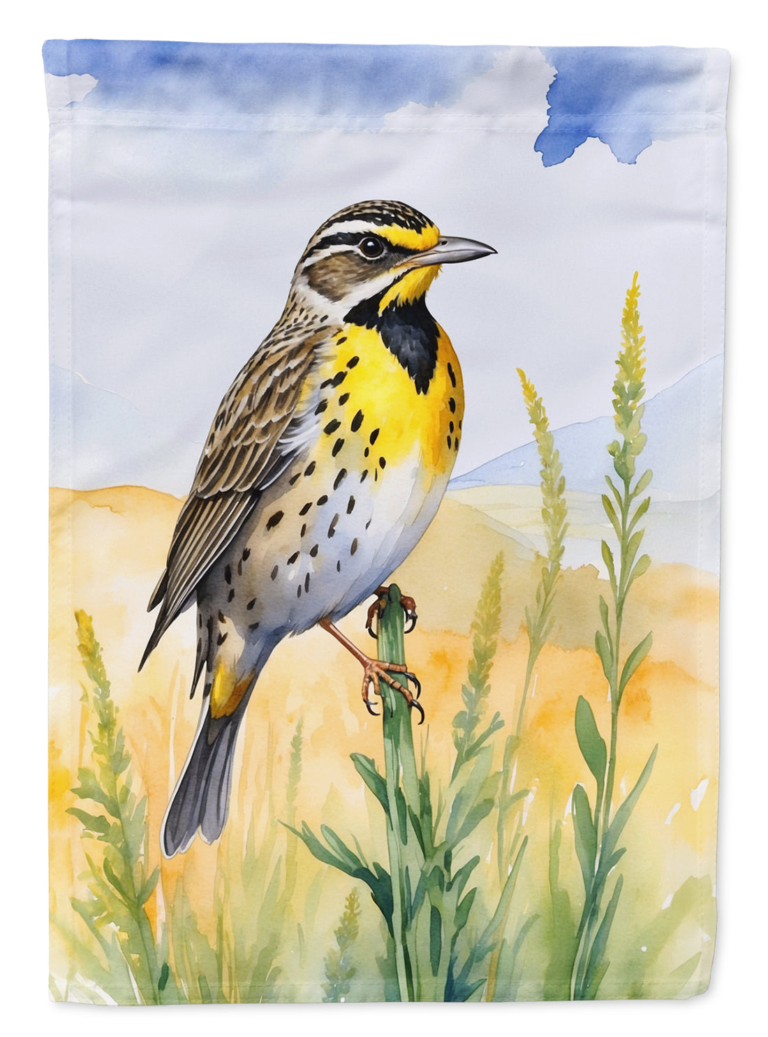 Buy this Nebraska Western Meadowlark House Flag