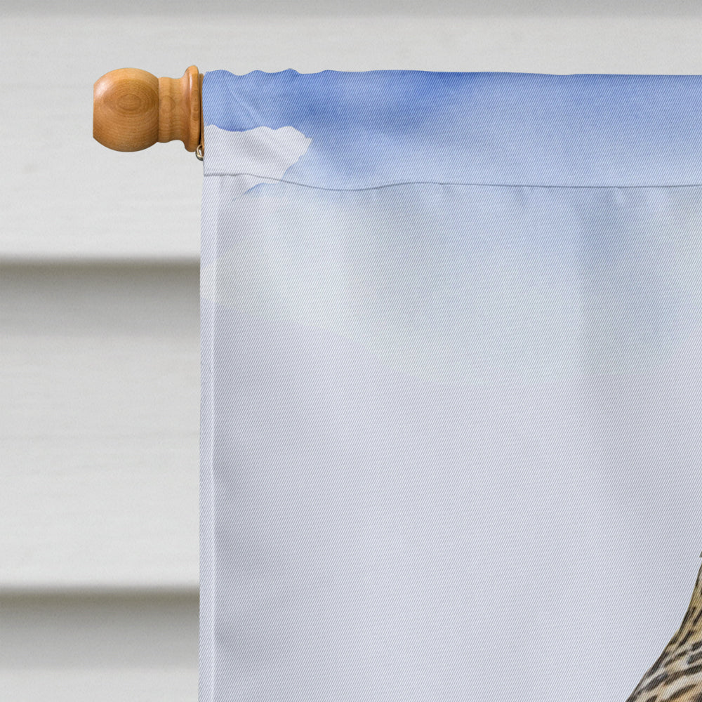 Nebraska Western Meadowlark House Flag