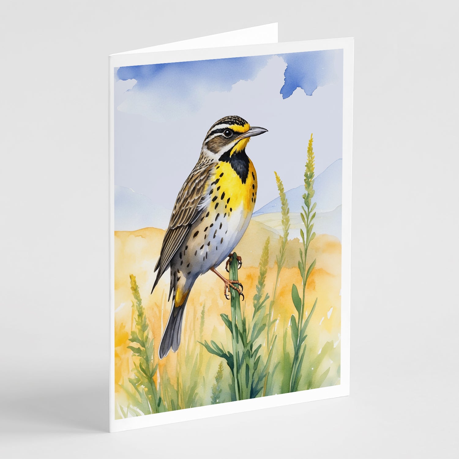 Buy this Nebraska Western Meadowlark Greeting Cards Pack of 8