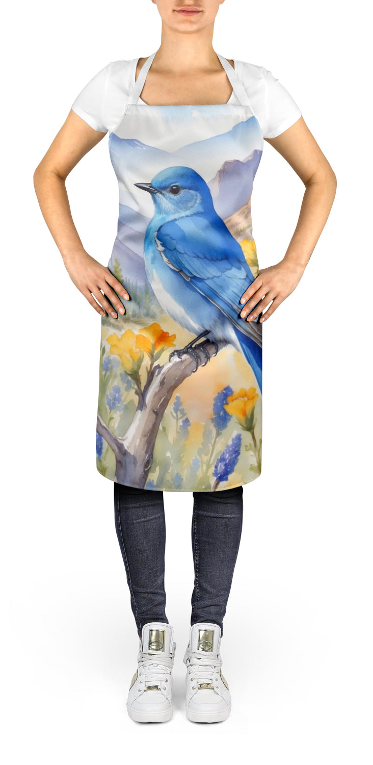 Nevada Mountain Bluebird Apron