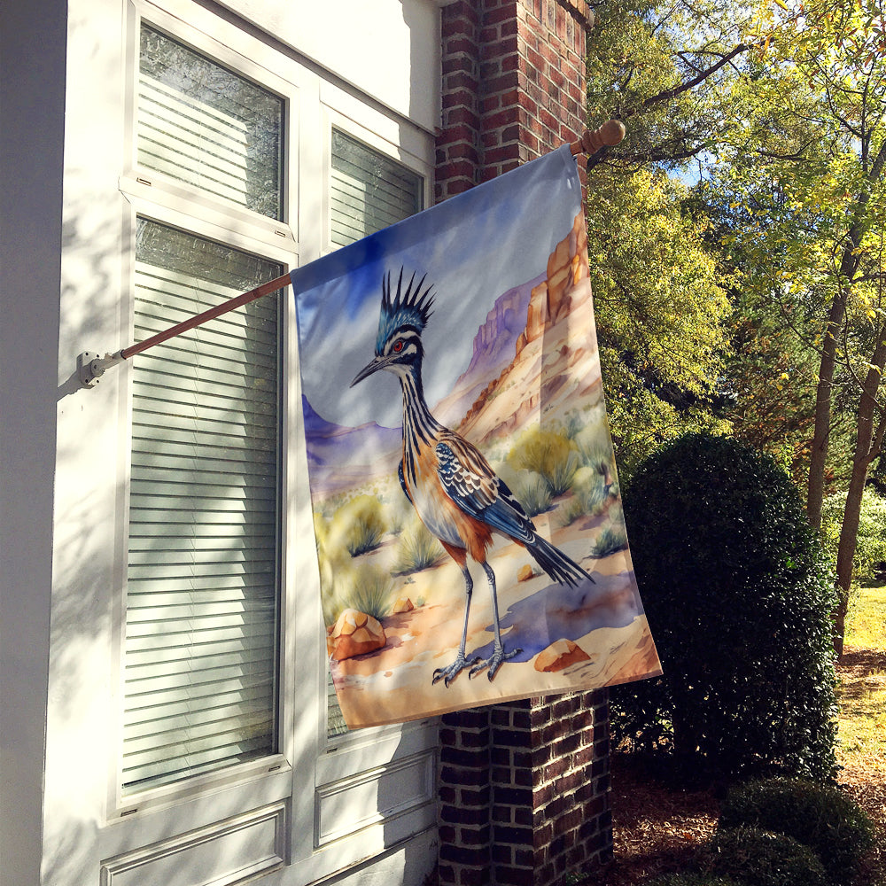New Mexico Greater Roadrunner House Flag