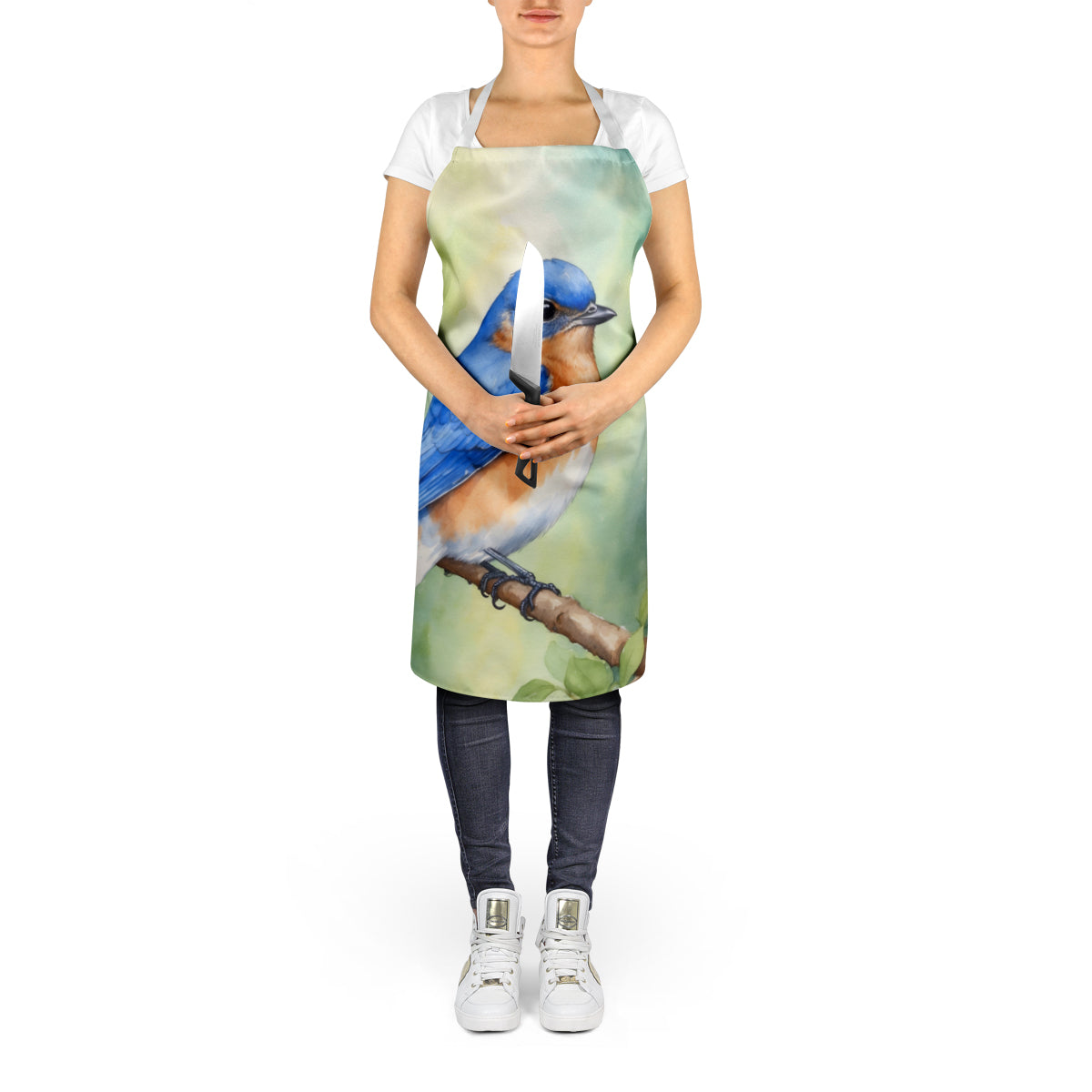 New York Eastern Bluebird Apron