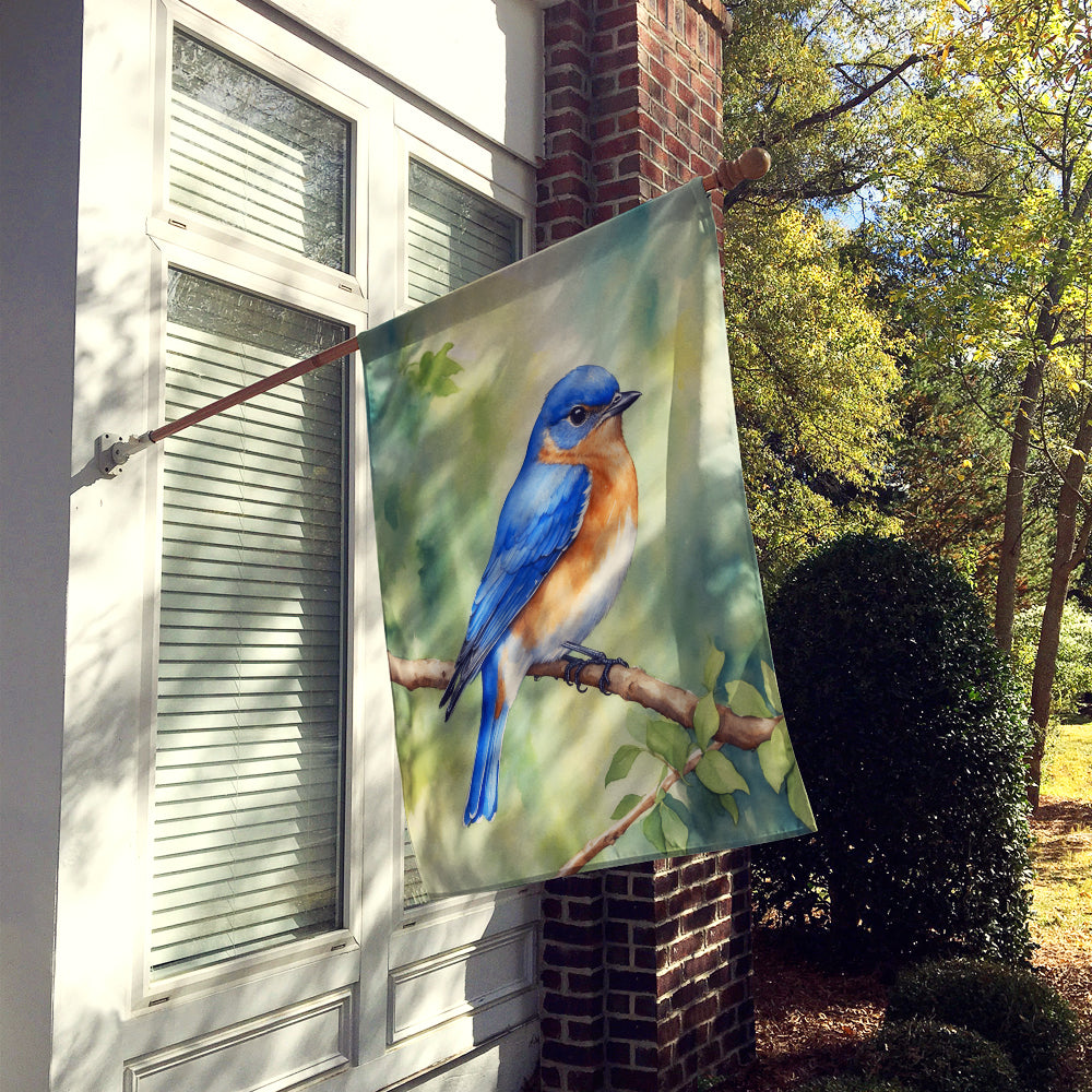 New York Eastern Bluebird House Flag