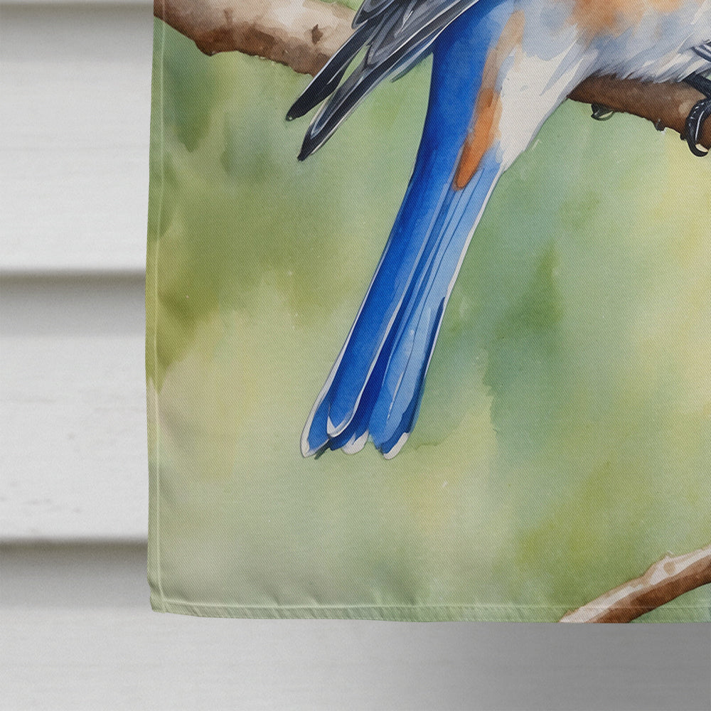 New York Eastern Bluebird House Flag