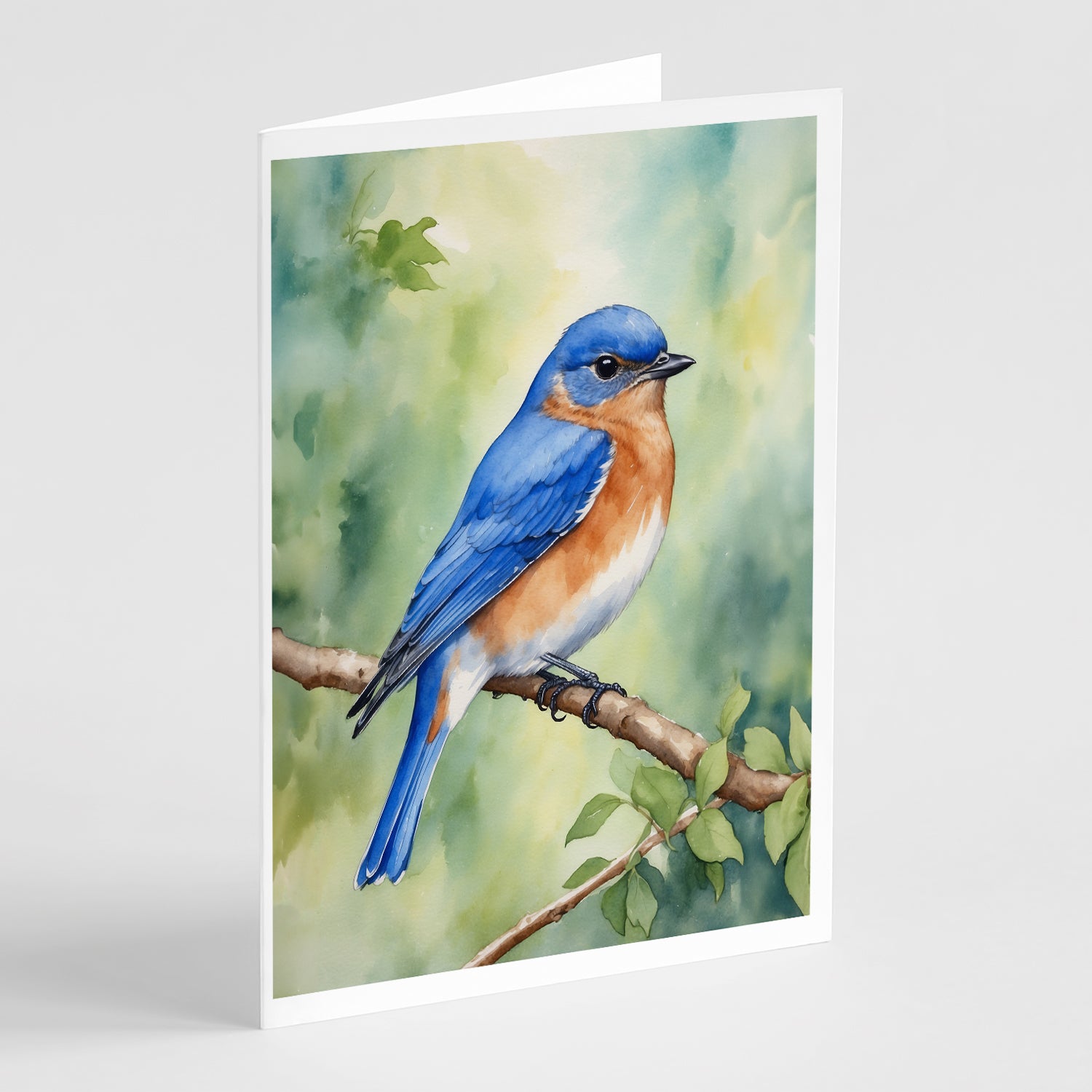 Buy this New York Eastern Bluebird Greeting Cards Pack of 8