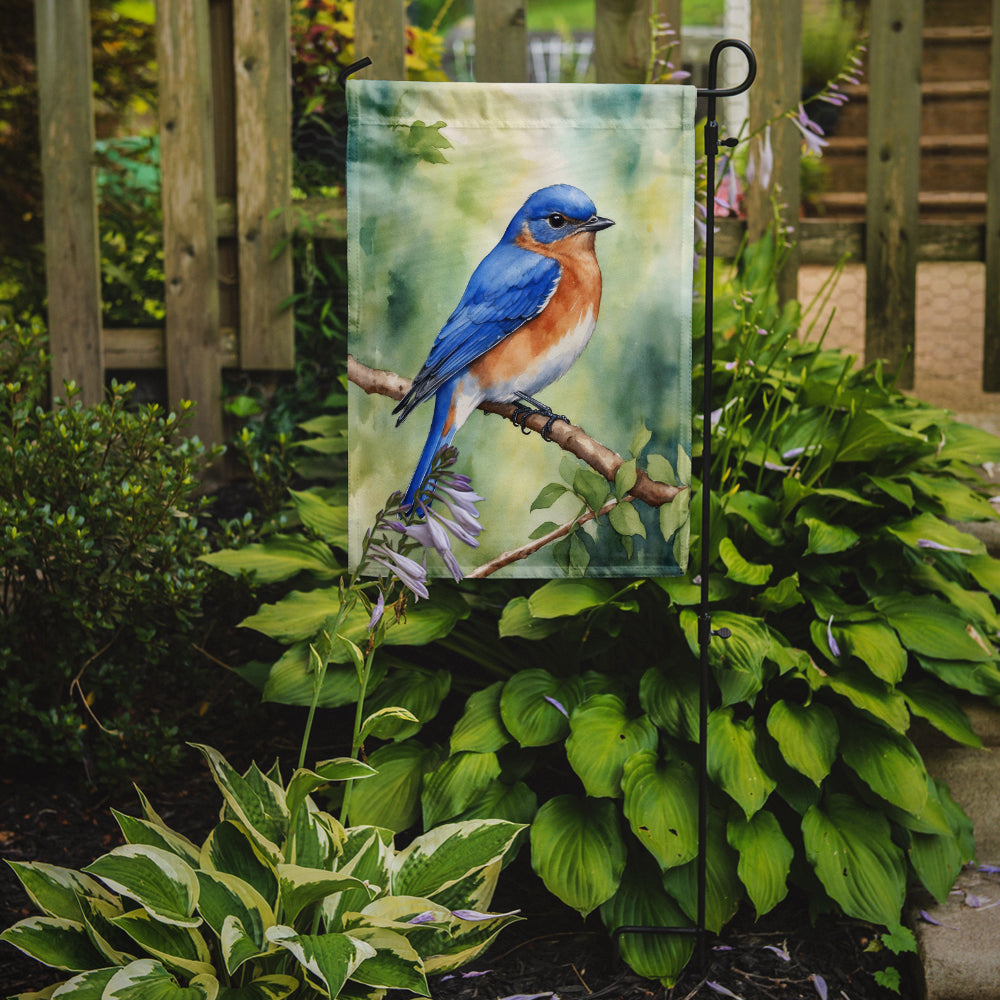 New York Eastern Bluebird Garden Flag