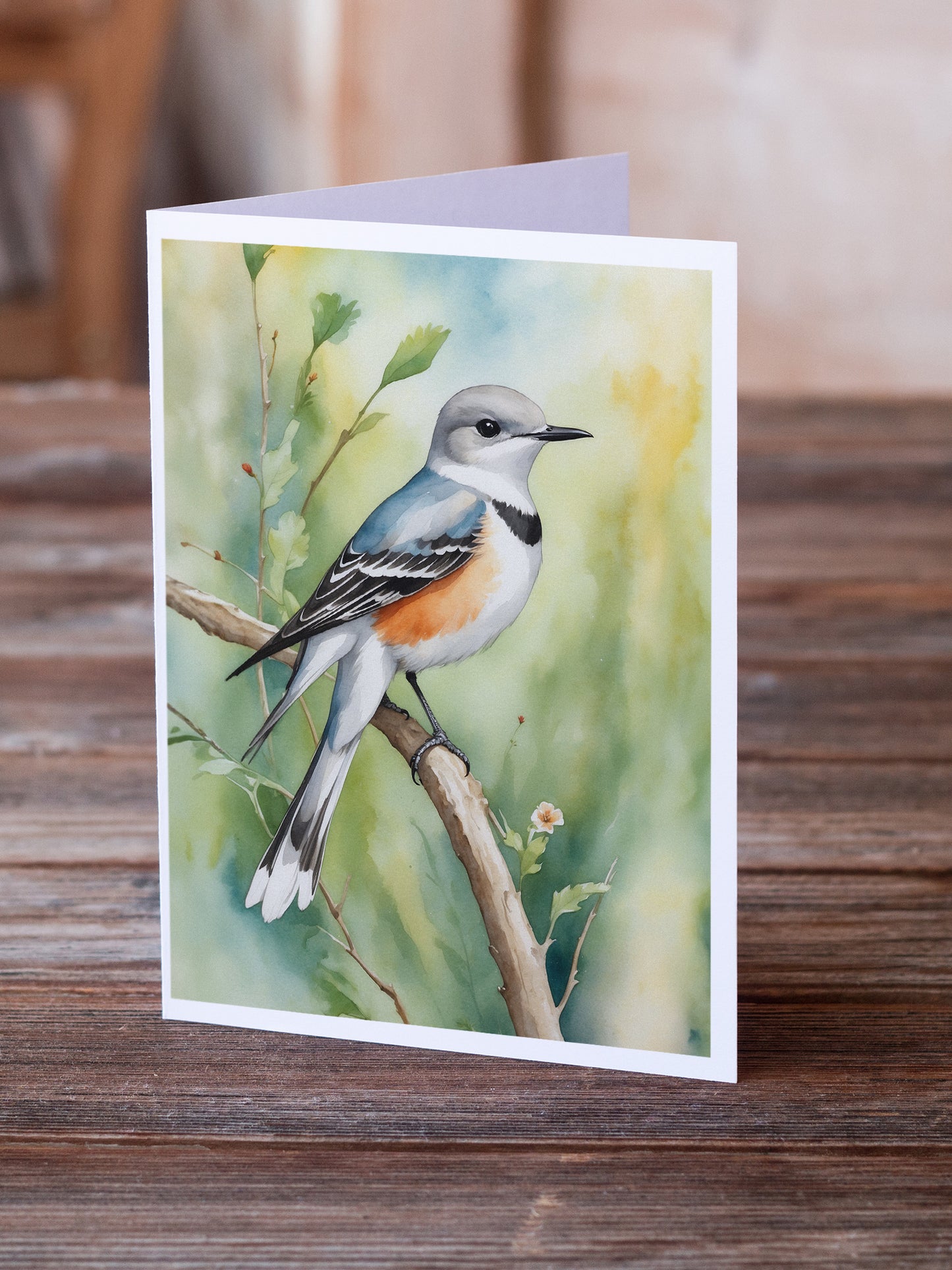 Oklahoma Scissortailed Flycatcher Greeting Cards Pack of 8
