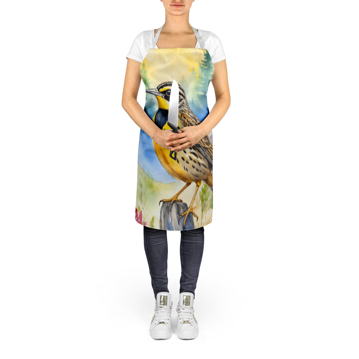 Oregon Western Meadowlark Apron