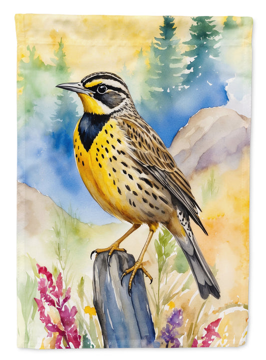 Buy this Oregon Western Meadowlark House Flag