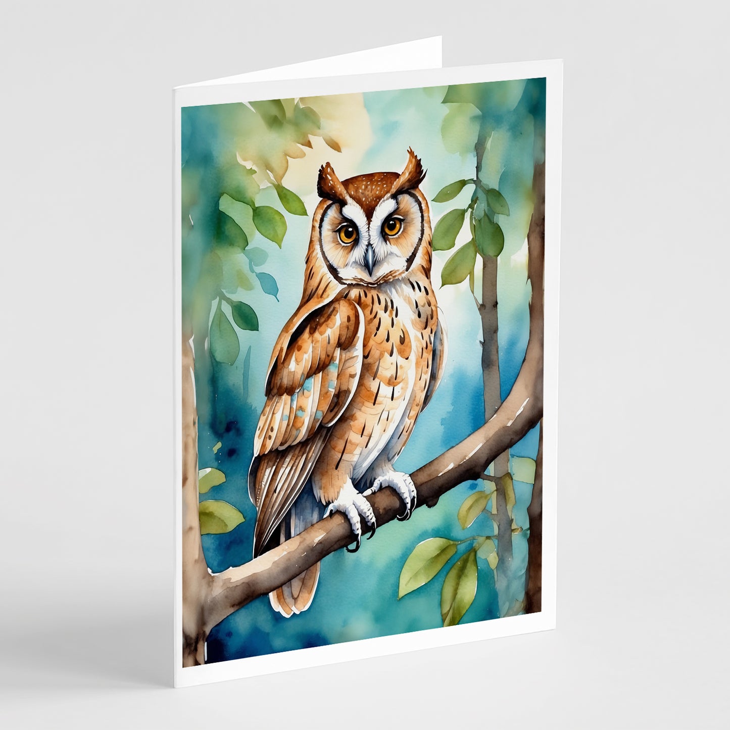 Buy this Oriental Bay Owl Greeting Cards Pack of 8