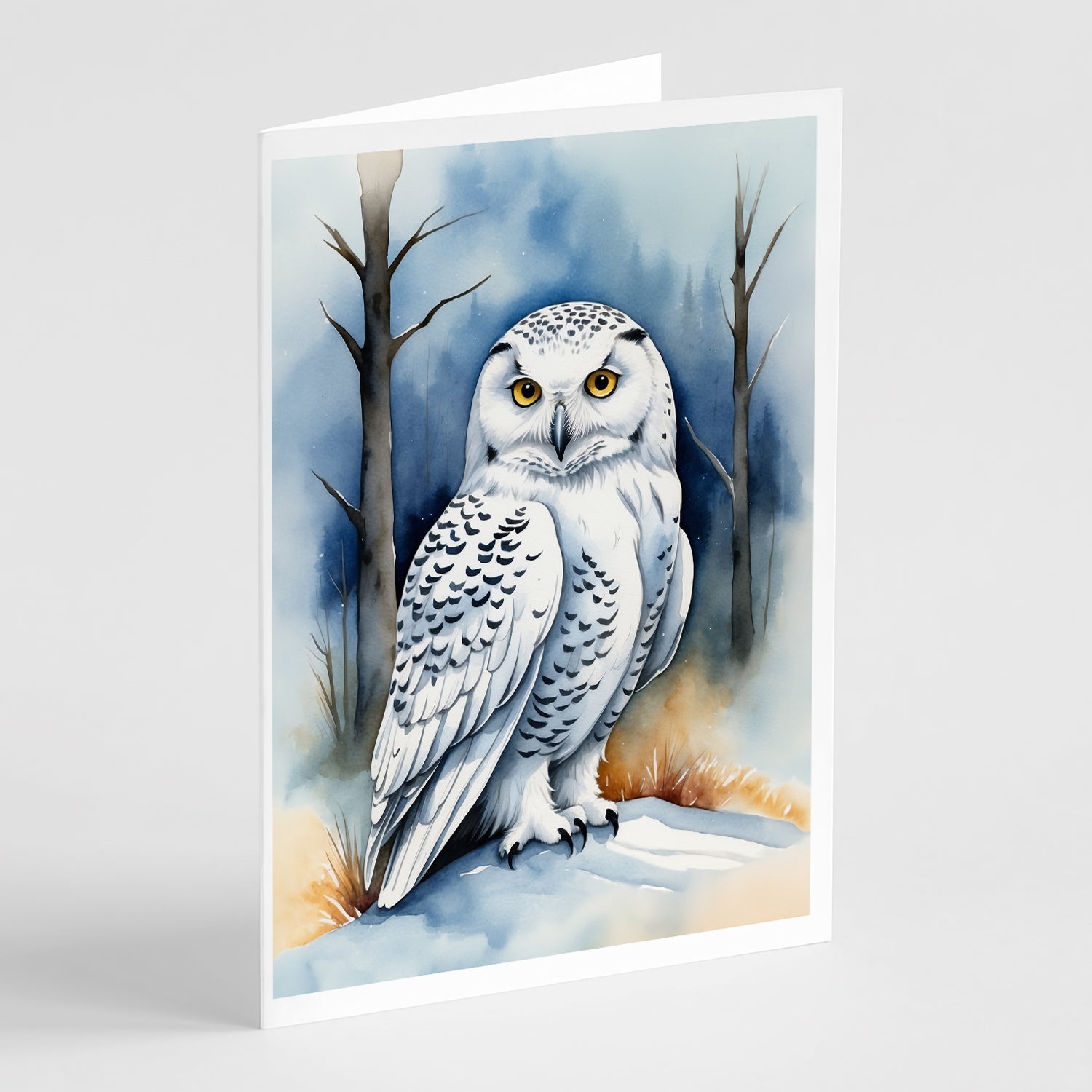 Buy this Snowy Owl Greeting Cards Pack of 8