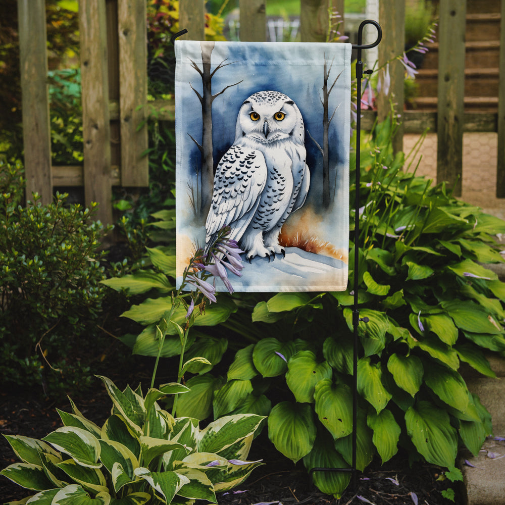 Snowy Owl Garden Flag