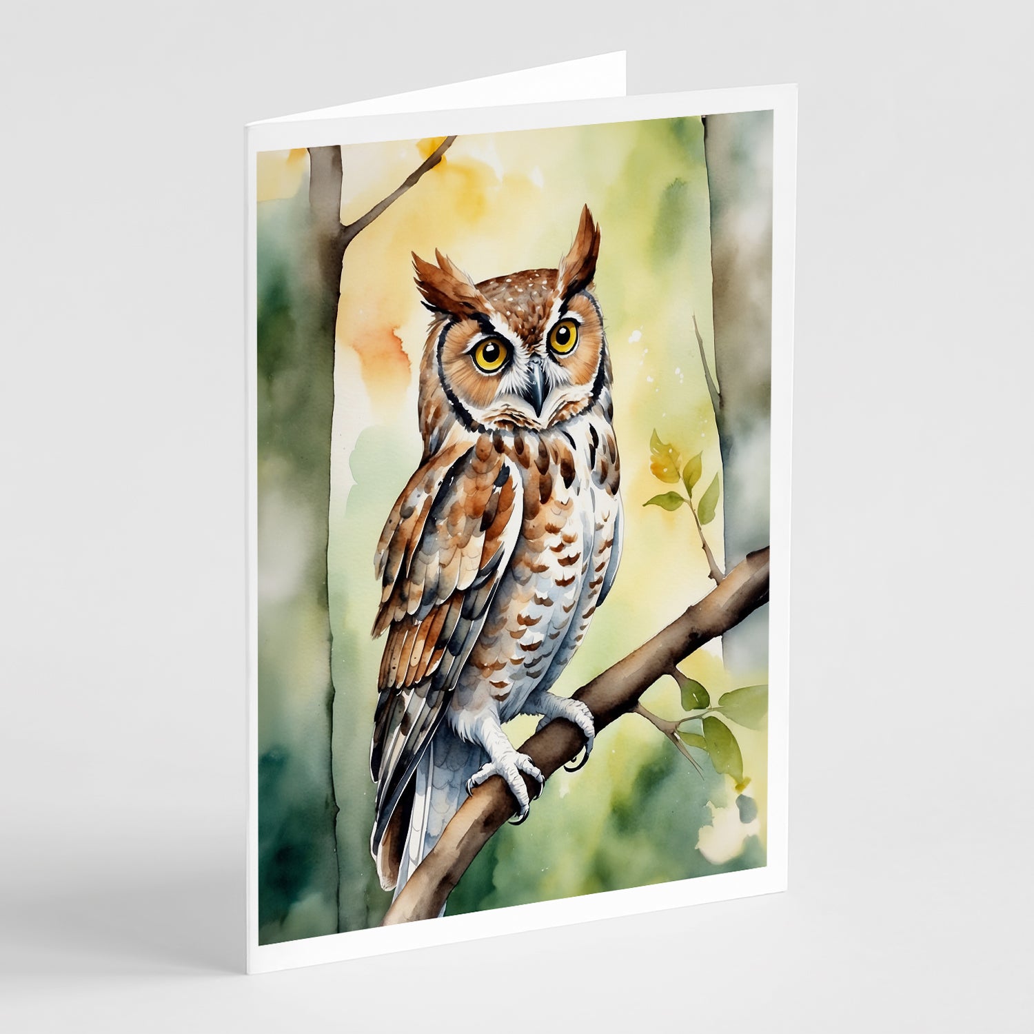 Buy this Eastern Screech Owl Greeting Cards Pack of 8