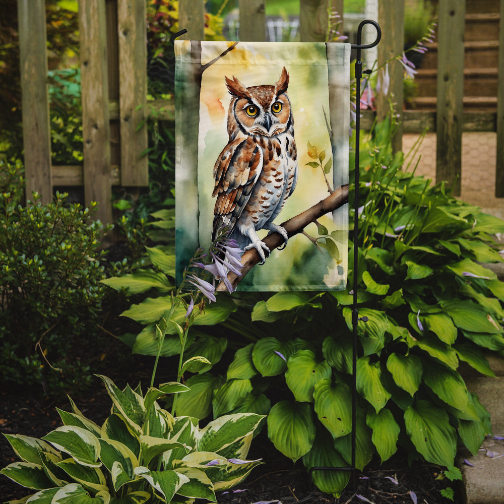 Eastern Screech Owl Garden Flag