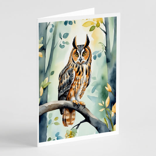 Buy this LongEared Owl Greeting Cards Pack of 8