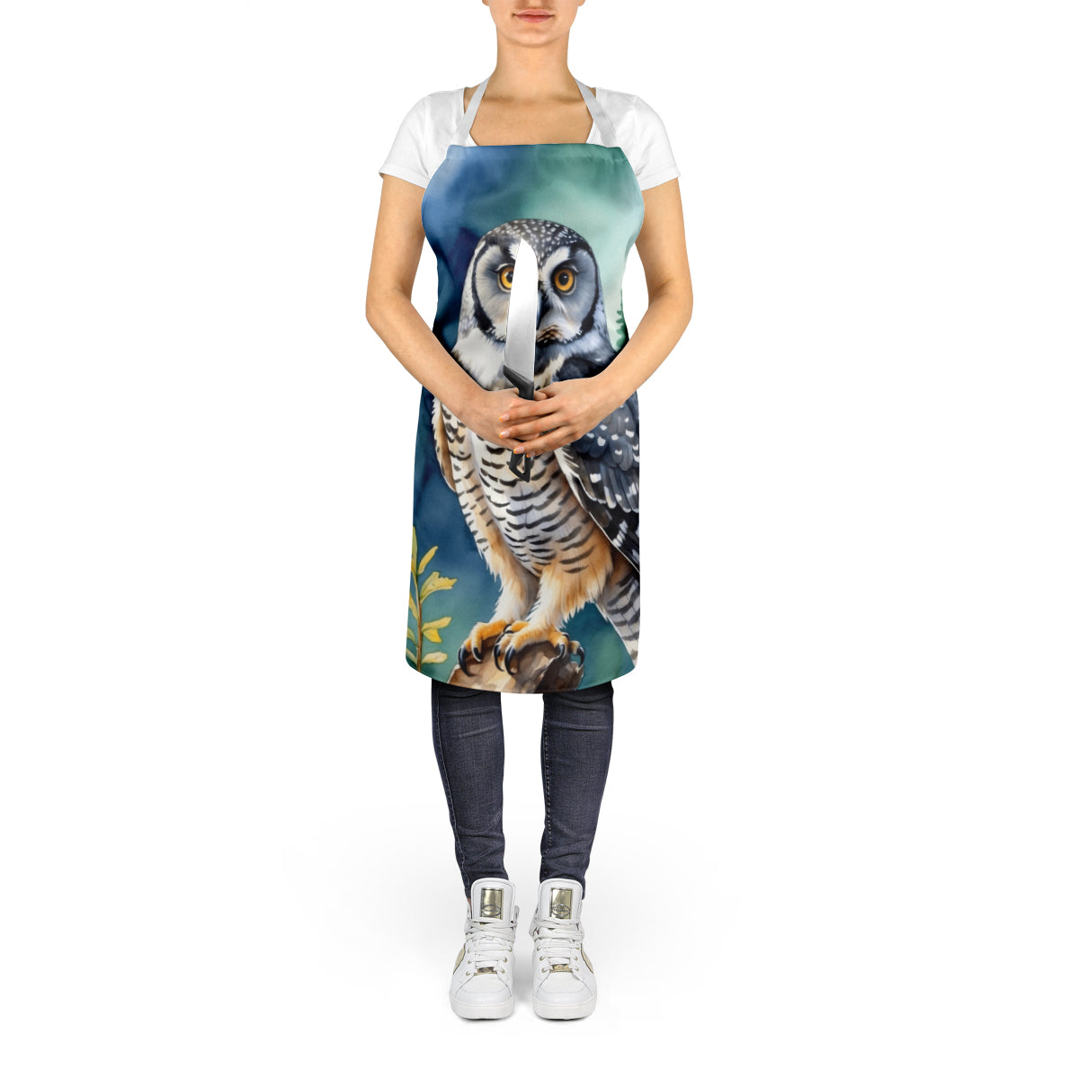 Northern Hawk Owl Apron