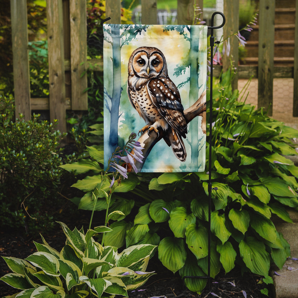 Spotted Owl Garden Flag