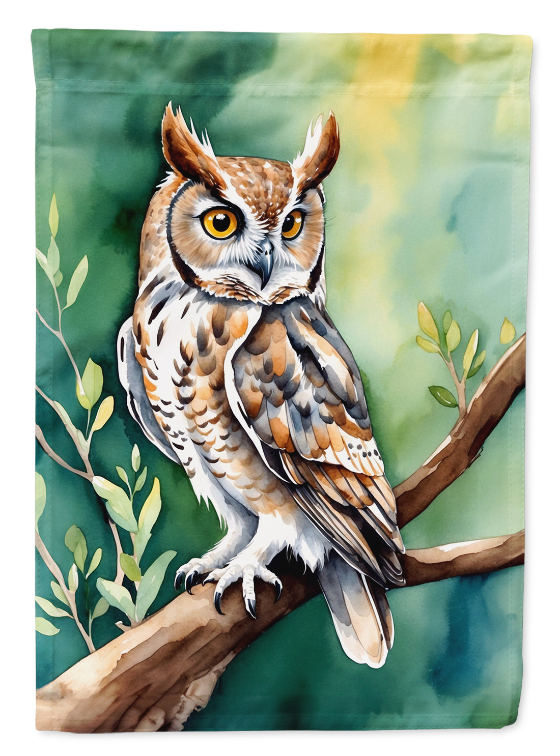 Buy this Western Screech Owl House Flag