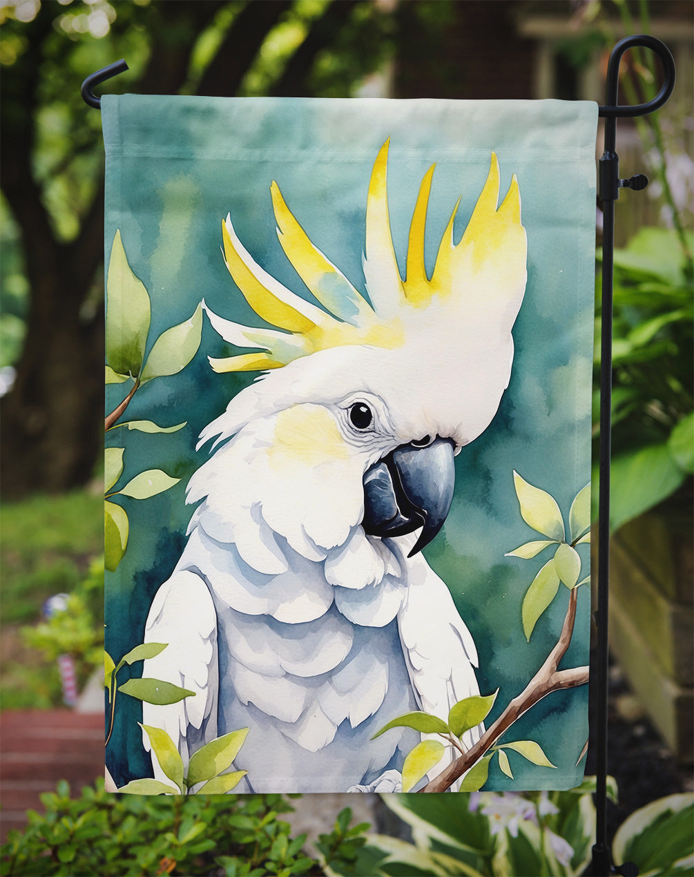 Sulphurcrested Cockatoo Garden Flag