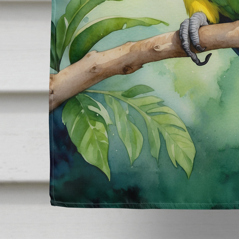 Yellownaped Amazon Parrot House Flag