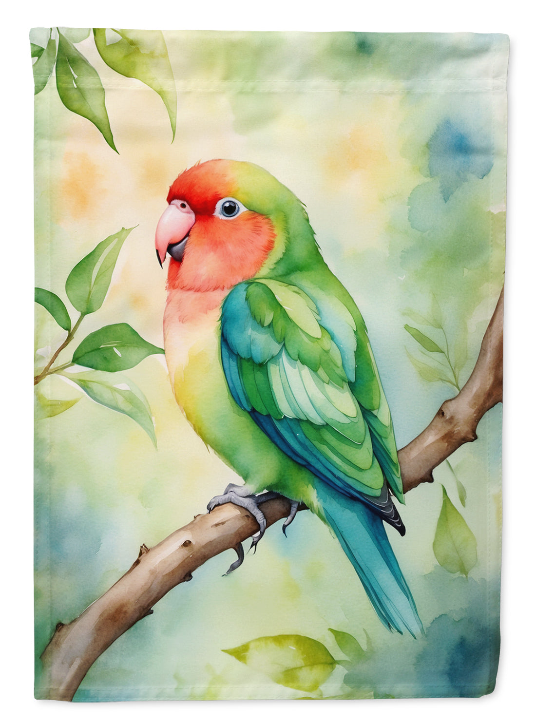 Buy this Peachfaced Lovebird House Flag