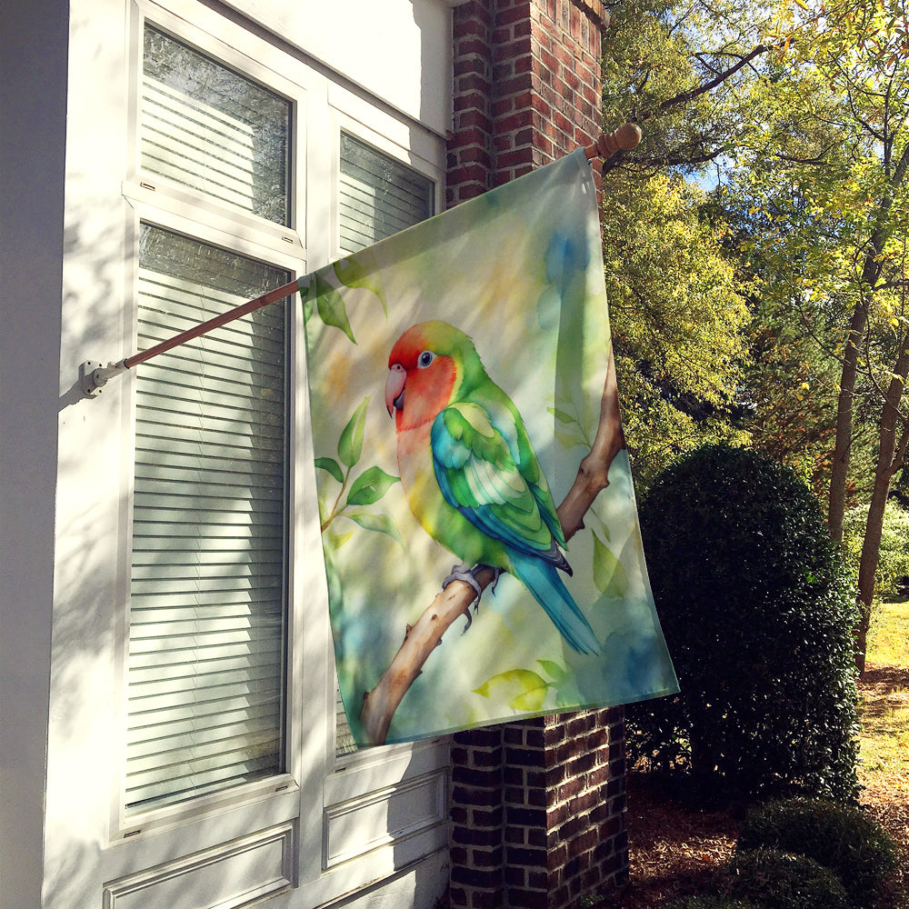 Peachfaced Lovebird House Flag