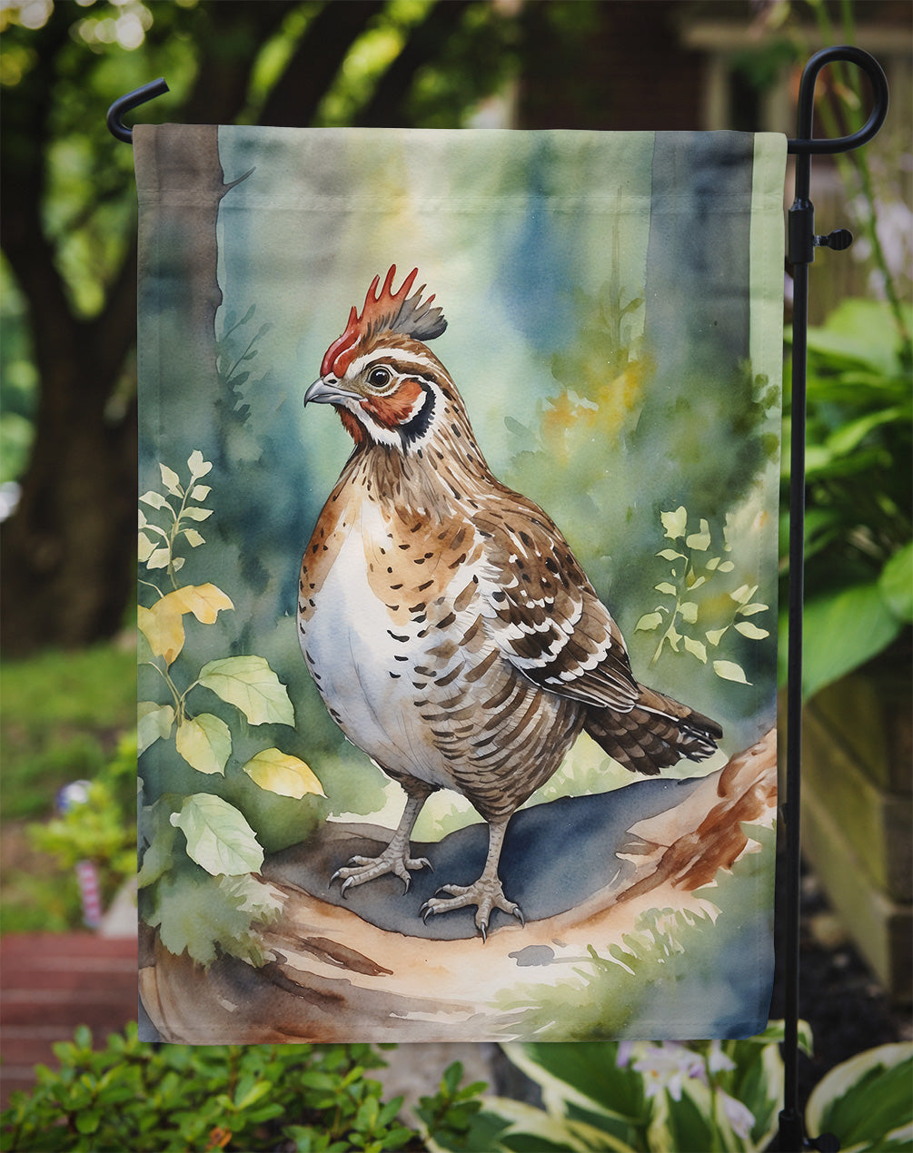 Pennsylvania Ruffed Grouse Garden Flag