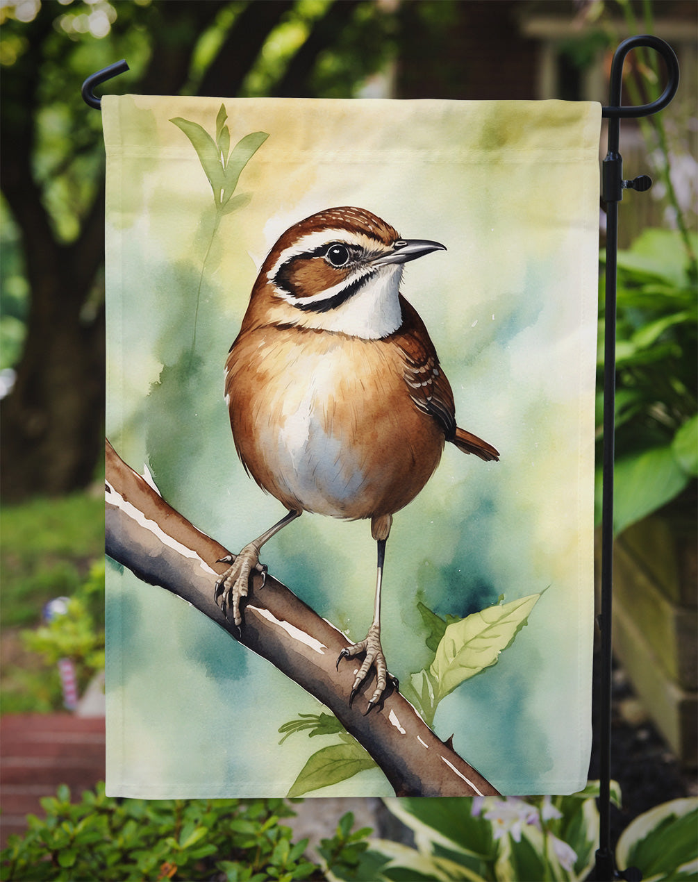 South Carolina Wren Garden Flag