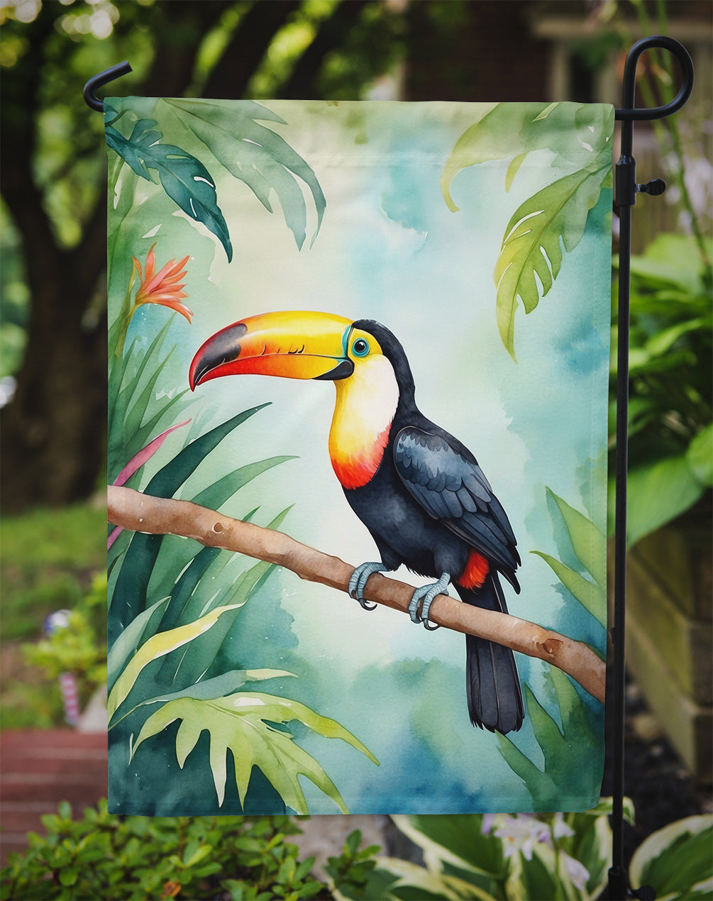 Toucan Garden Flag