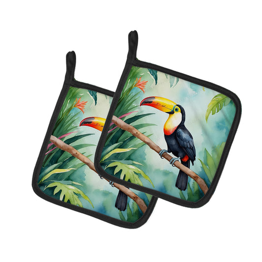 Buy this Toucan Pair of Pot Holders